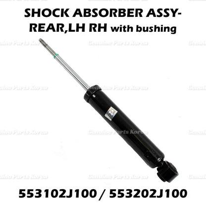 Genuine Rear Shock Absorber LH RH Set 553102J100 553202J100 for Kia Borrego 2009