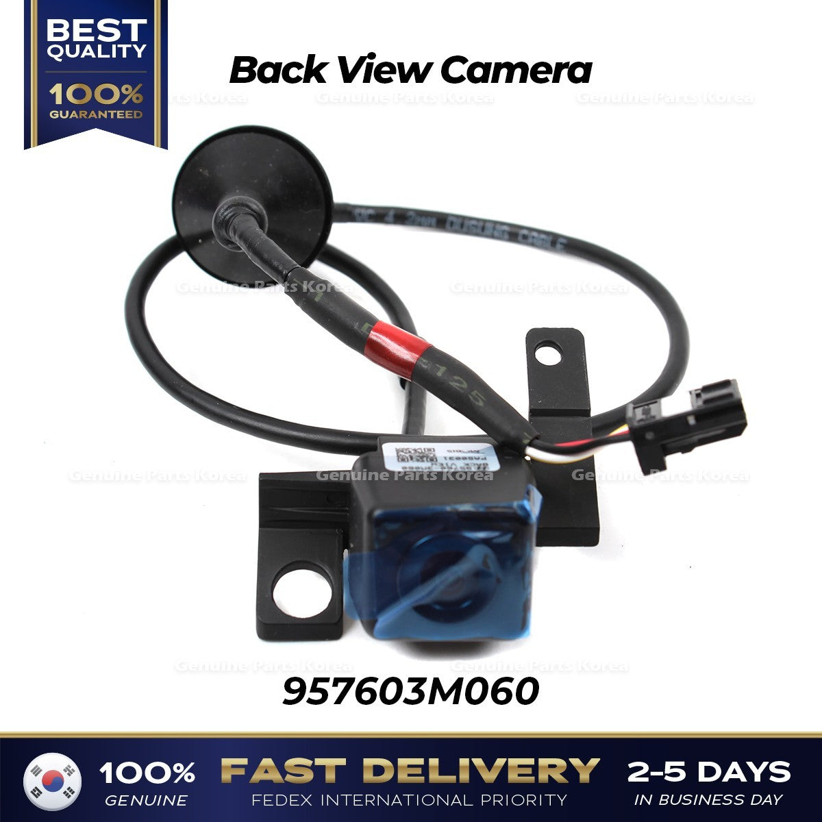 Genuine Rear View Backup Camera for 09-11 Hyundai Genesis Sedan OEM 957603M060