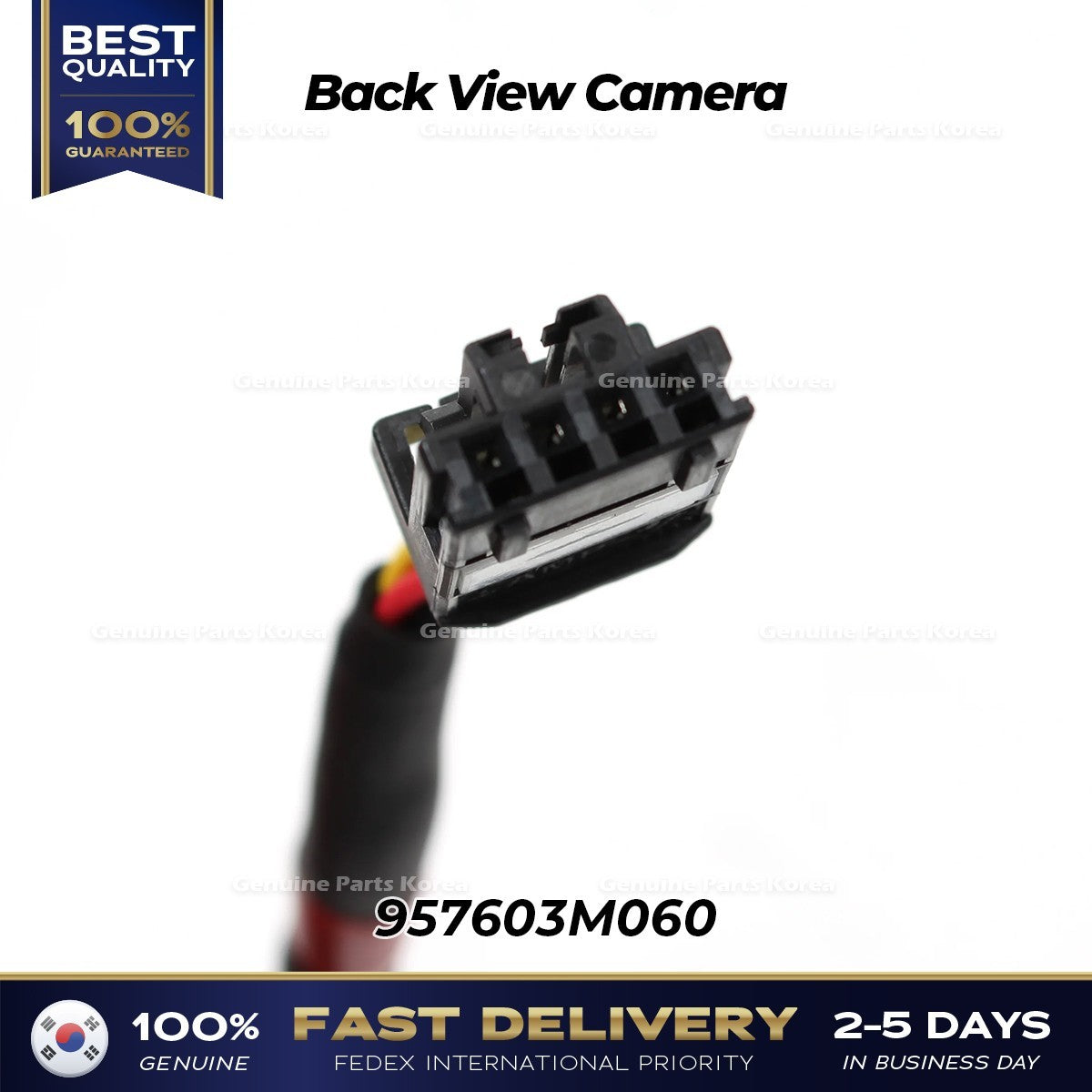 Genuine Rear View Backup Camera for 09-11 Hyundai Genesis Sedan OEM 957603M060
