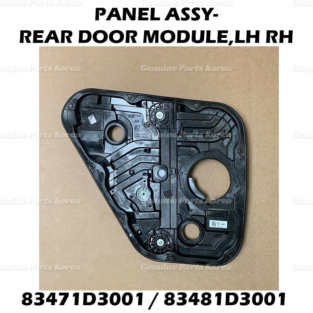 OEM Power Window Regulator Rear LH + RH 2P Set for Hyundai Tucson 2016-2020