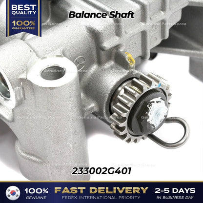 Genuine Balance Shaft 233002G401 for Hyundai Santa Fe Sport Sonata Kia Sedona