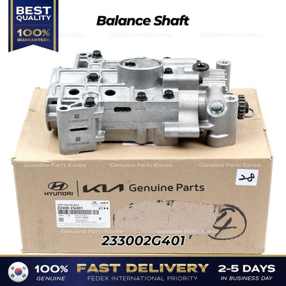 Genuine Balance Shaft 233002G401 for Hyundai Santa Fe Sport Sonata Kia Sedona