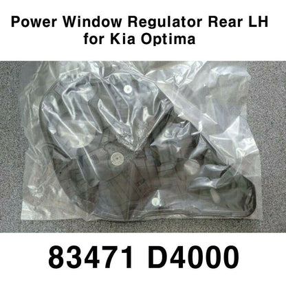 OEM Power Window Regulator Rear LH + RH 2p Set for Kia Optima 16-20