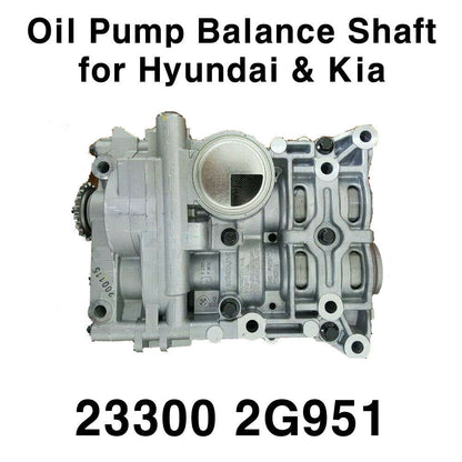OEM Oil Pump Balance Shaft Set 233002G951 for Hyundai Sonata Kia Optima 11-13