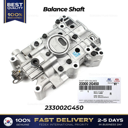 Genuine Balance Shaft 233002G450 for Hyundai Sonata Kia Optima Sportage