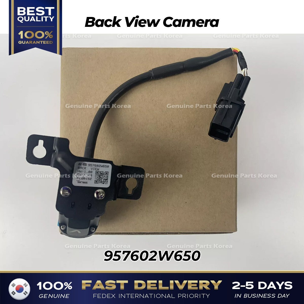 Genuine Back View Camera 957602W650 for Hyundai Santa Fe Sport