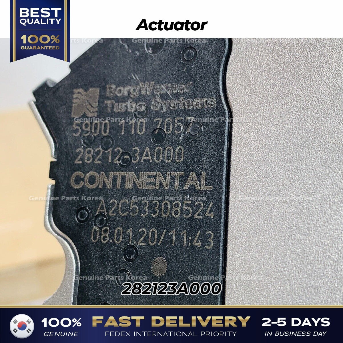 Genuine Actuator 282123A000 for Hyundai Veracruz Kia Mohave