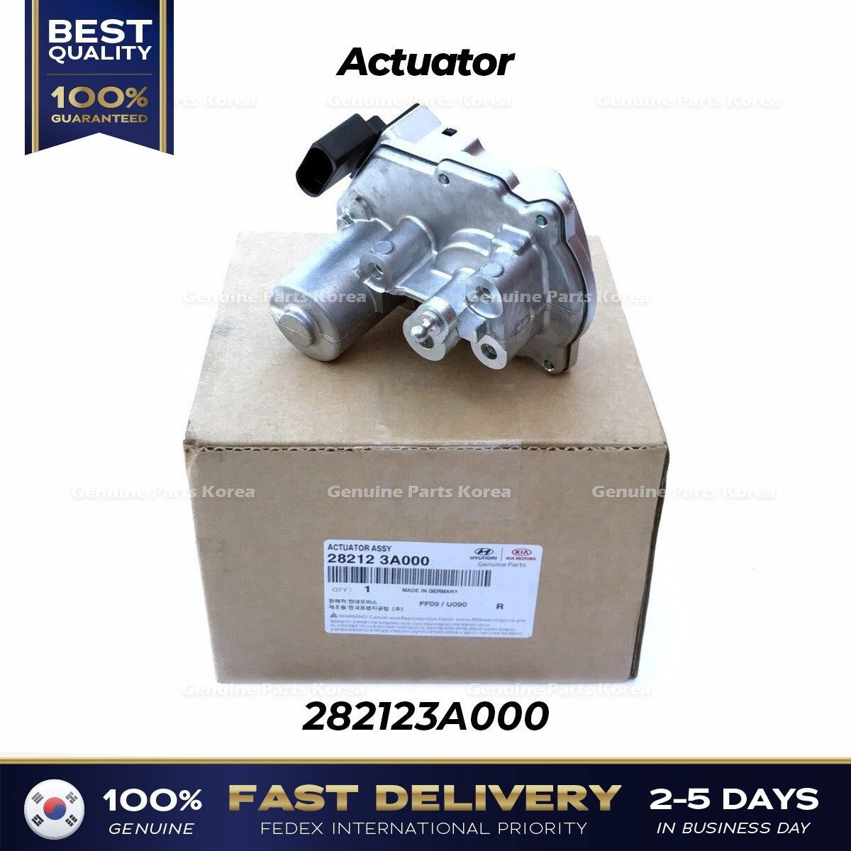 Genuine Actuator 282123A000 for Hyundai Veracruz Kia Mohave