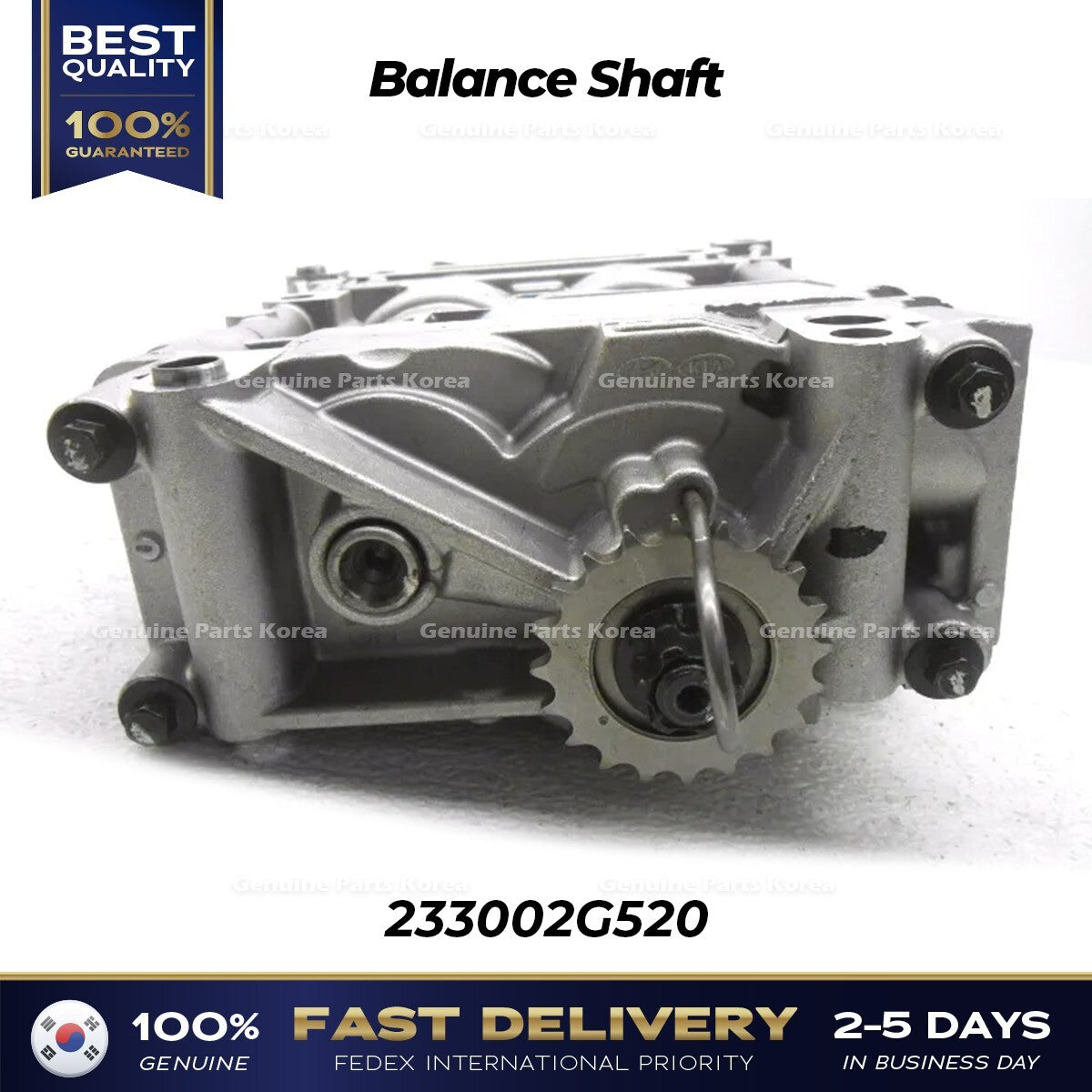 Genuine Balance Shaft 233002G520 for Hyundai Sonata Kia Optima
