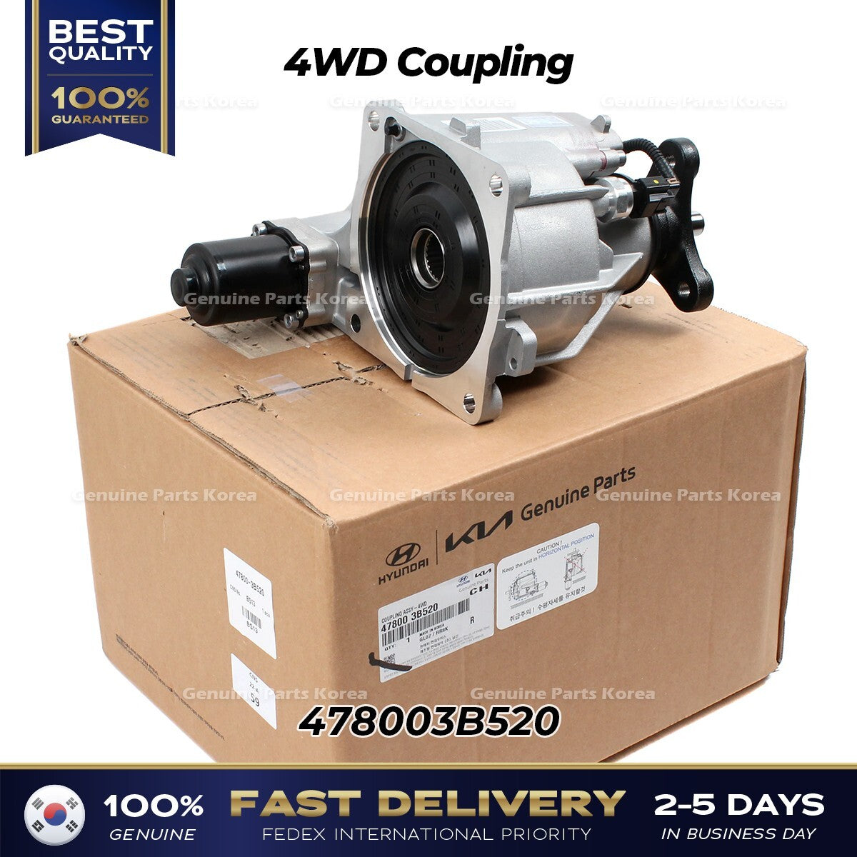 Genuine 4WD Coupling 478003B520 for Hyundai Santa Fe Tucson Kia Sorento