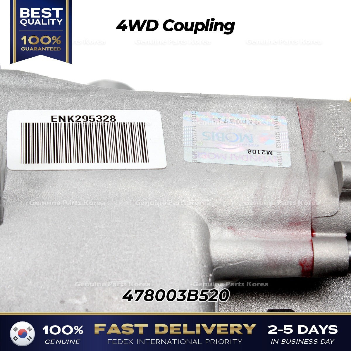 Genuine 4WD Coupling 478003B520 for Hyundai Santa Fe Tucson Kia Sorento