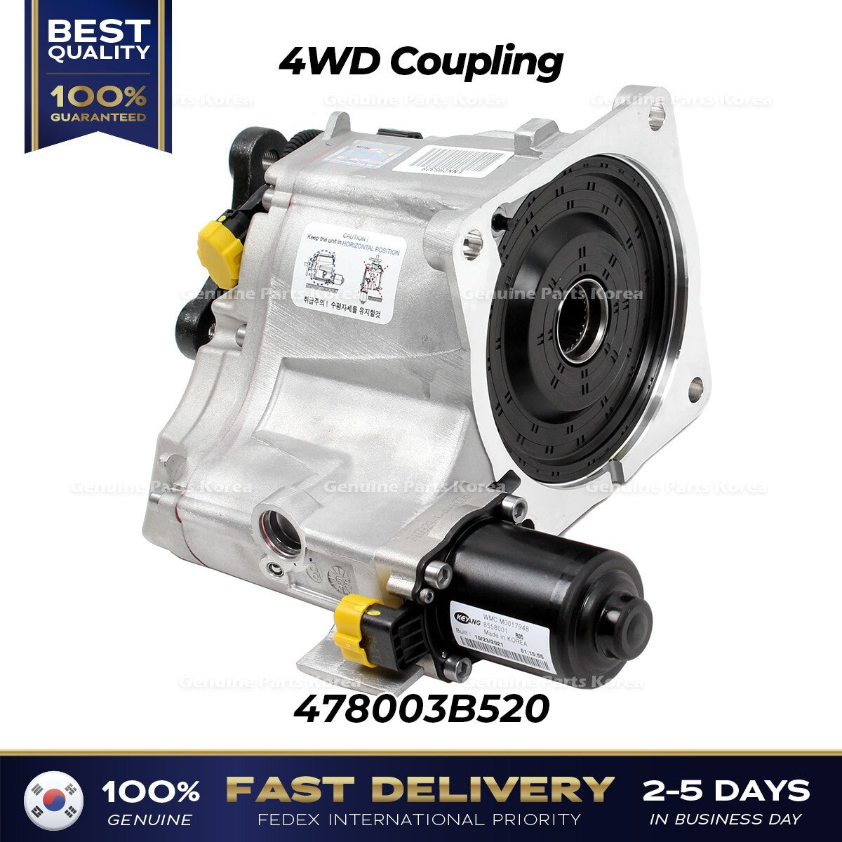 Genuine 4WD Coupling 478003B520 for Hyundai Santa Fe Tucson Kia Sorento