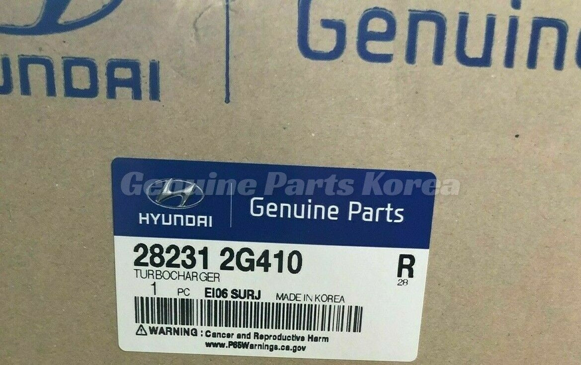 OEM Turbocharger 2.0L Optima 11-15 Sportage 11-16 Sonata 11-14 Santa Fe 13-16