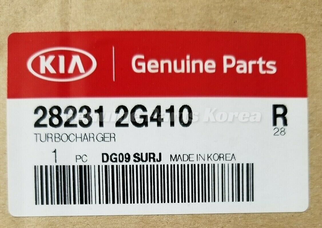 OEM Turbocharger 2.0L Optima 11-15 Sportage 11-16 Sonata 11-14 Santa Fe 13-16