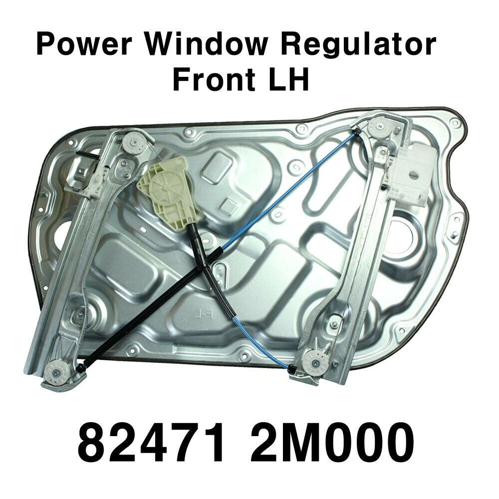 OEM Power Window Regulator Panel Front LH+RH Set for Hyundai Genesis Coupe 10-16