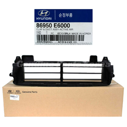 Genuine Active Air Shutter Flap Duct Deflector for Hyundai Sonata 2016 - 2017