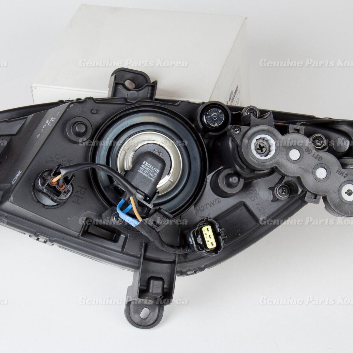 Genuine Bumper DRL Fog Light Lamp Assy 4P Set for Hyundai Elantra GT i30 13-16