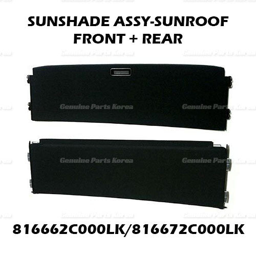 Genuine Sunshade Assy Sunroof FRT RR 2PCS 1Set for Hyundai Tiburon 2003-2004