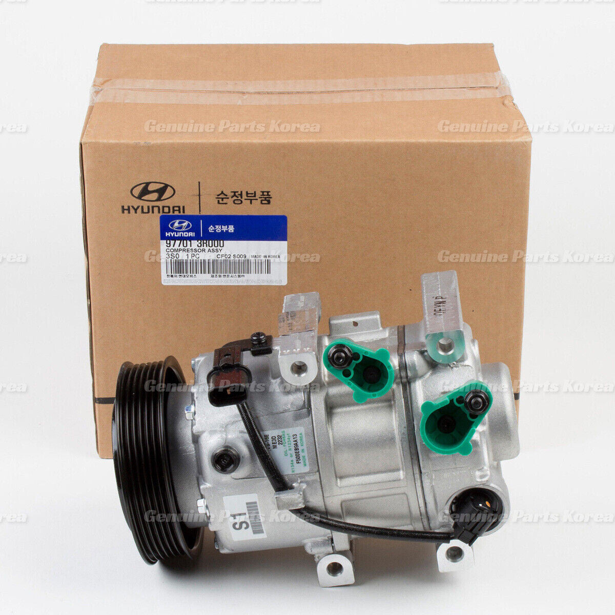 Genuine A/C Compressor for Hyundai Sonata 11-14 Kia Optima 11-12 2.0L 2.4L