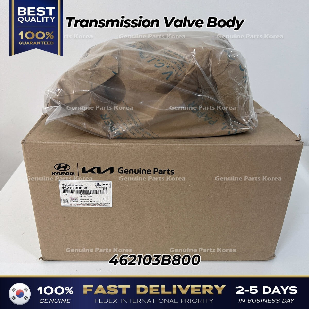 Genuine Transmission Valve Body Assy 462103B800 for Hyundai 15-21 Kia 15-20