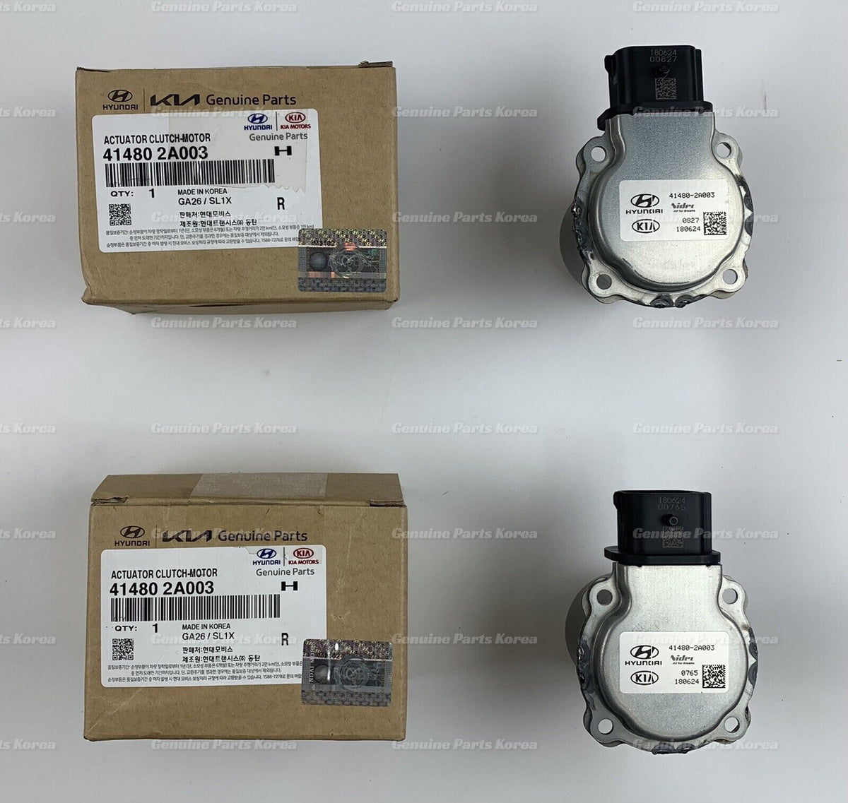 Genuine Automatic Transmission Actuator Clutch Motor 2P for Veloster 2012-2017