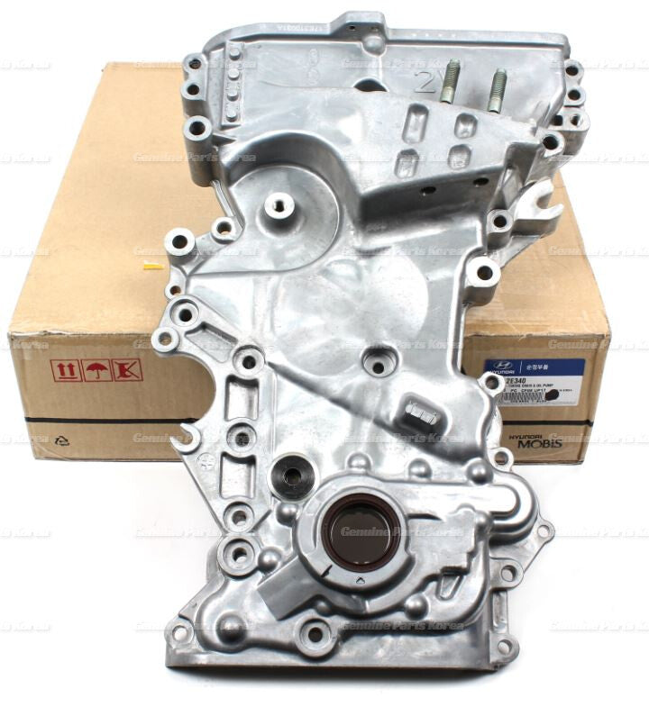 Genuine Timing Cover Engine Oil Pump 213502E340 for Hyundai Elantra 2014-2016