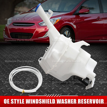 Genuine Windshield Washer Fluid Reservoir Tank Bottle 986201R010 for Hyundai