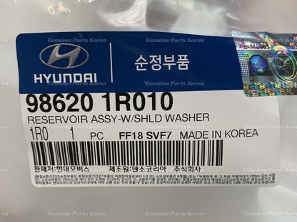 Genuine Windshield Washer Fluid Reservoir Tank Bottle 986201R010 for Hyundai