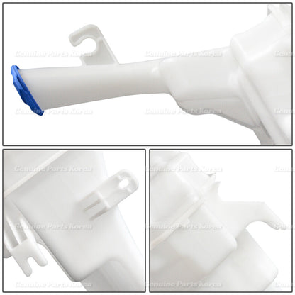 Genuine Windshield Washer Fluid Reservoir Tank Bottle 986201R010 for Hyundai