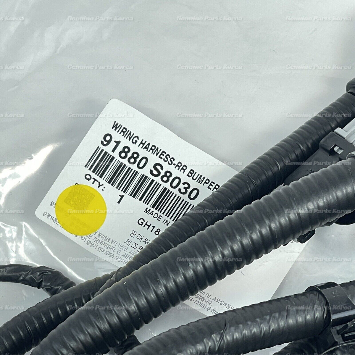Genuine Wiring Harness Bumper 91880S8030 for Hyundai Palisade 3.8L 2020 - 2022