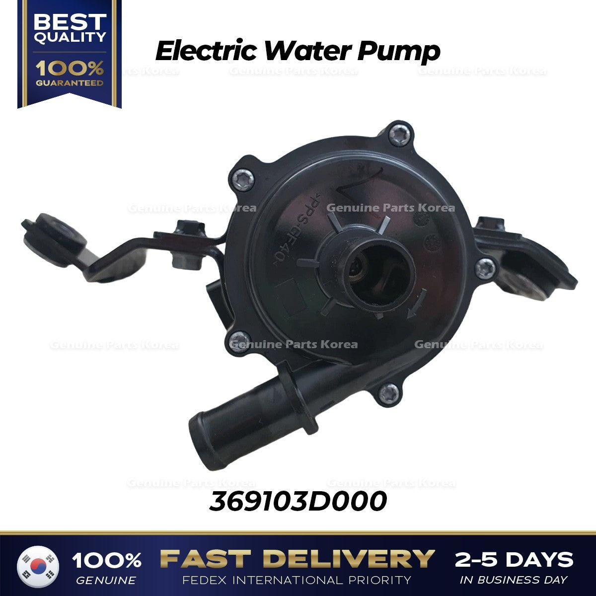 OEM EWP Engine Water Pump Assy 369103D000 for Hyundai Sonata Kia Optima Hybrid