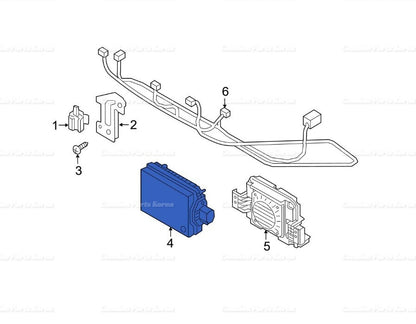 OEM Adaptive Cruise Distance Radar Sensor 96401E6000 for Hyundai Sonata Hybrid