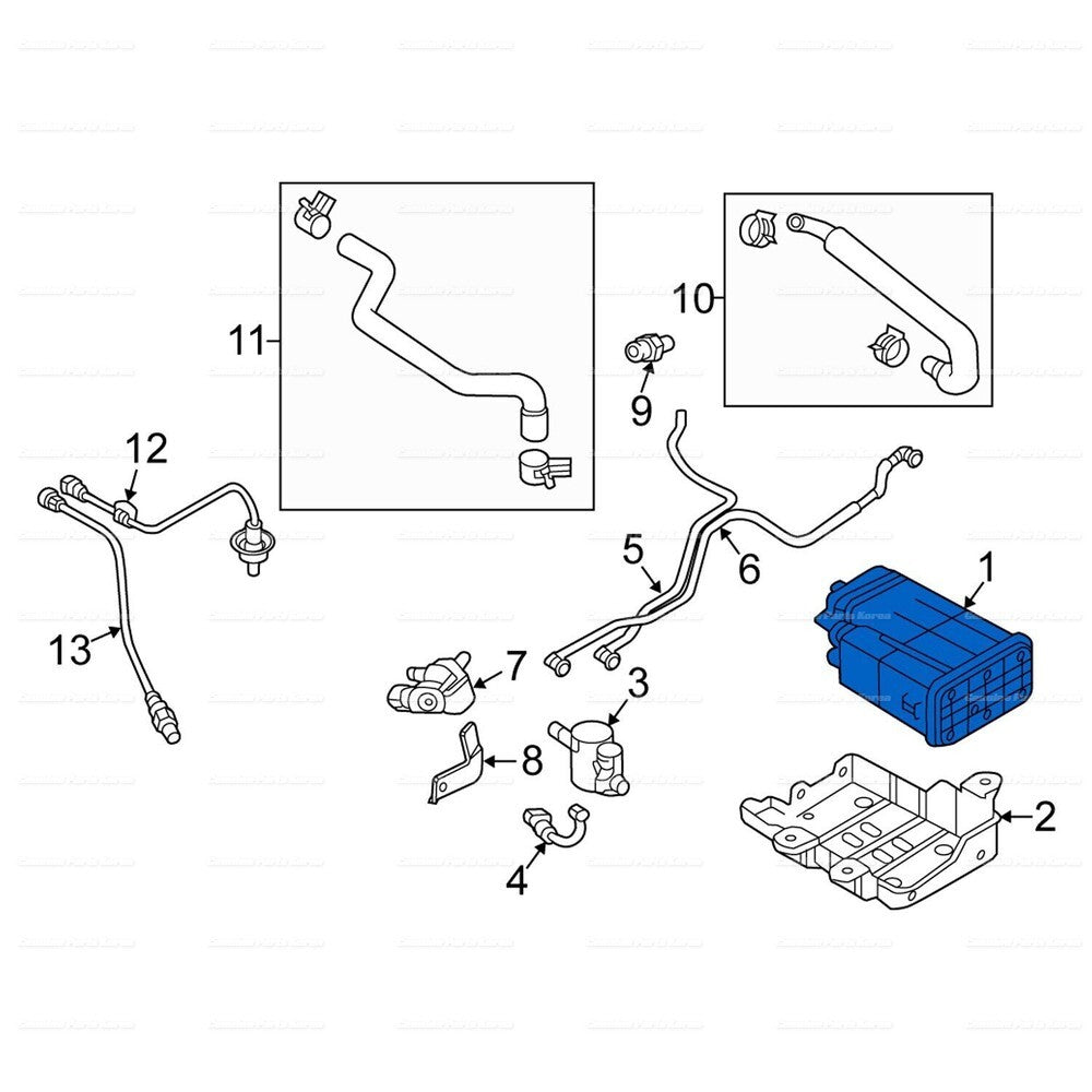 GENUINE Vapor Canister Fuel Gas Emission 31420B8500 for Hyundai Kia