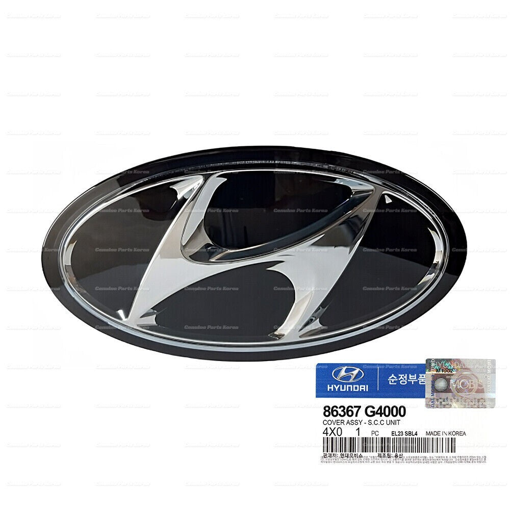OEM Front Badge Emblem S.C.C Unit 86367G4000 for Hyundai Elantra GT 2018-2020