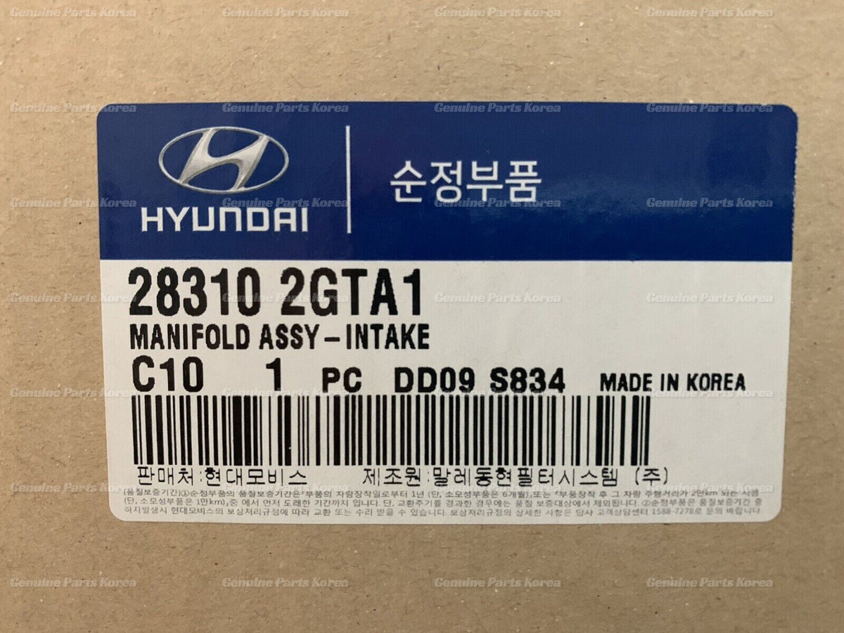 OEM Intake Manifold 283102GTA1 for Hyundai Santa Fe Sonata Kia Optima Sportage