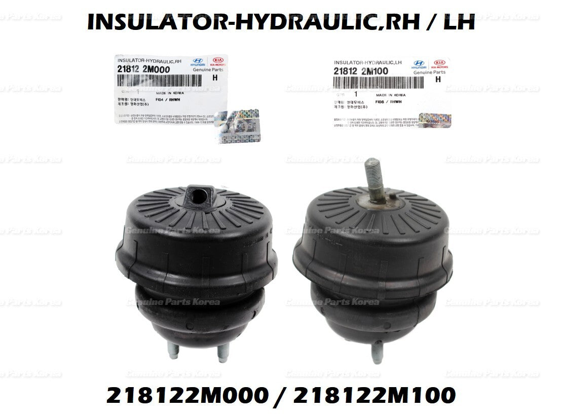 OEM Hydraulic Mount Front RH LH 2P 1SET for Hyundai Genesis Coupe 2010-2012