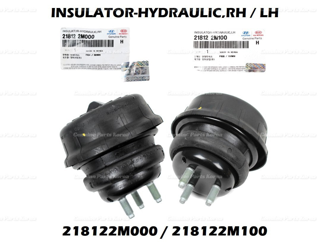 OEM Hydraulic Mount Front RH LH 2P 1SET for Hyundai Genesis Coupe 2010-2012