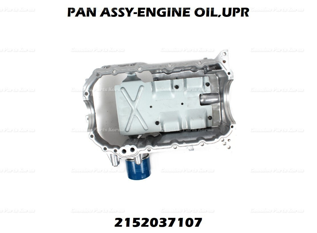 OEM Engine Oil Pan Upper 2152037107 for Hyundai Tiburon Tucson Kia Sportage