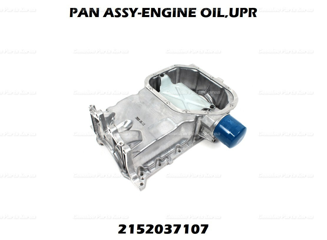 OEM Engine Oil Pan Upper 2152037107 for Hyundai Tiburon Tucson Kia Sportage