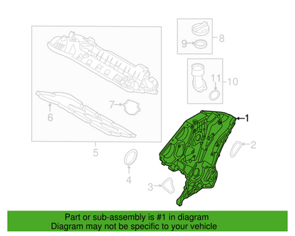Genuine Timing Chain Cover 213513C752 for Hyundai Genesis Coupe Kia K900