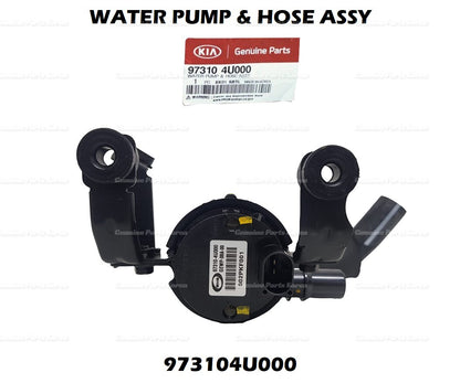 Genuine Water Pump & Hose Assembly 973104U000 for Kia Optima 2011-2016 Hybrid