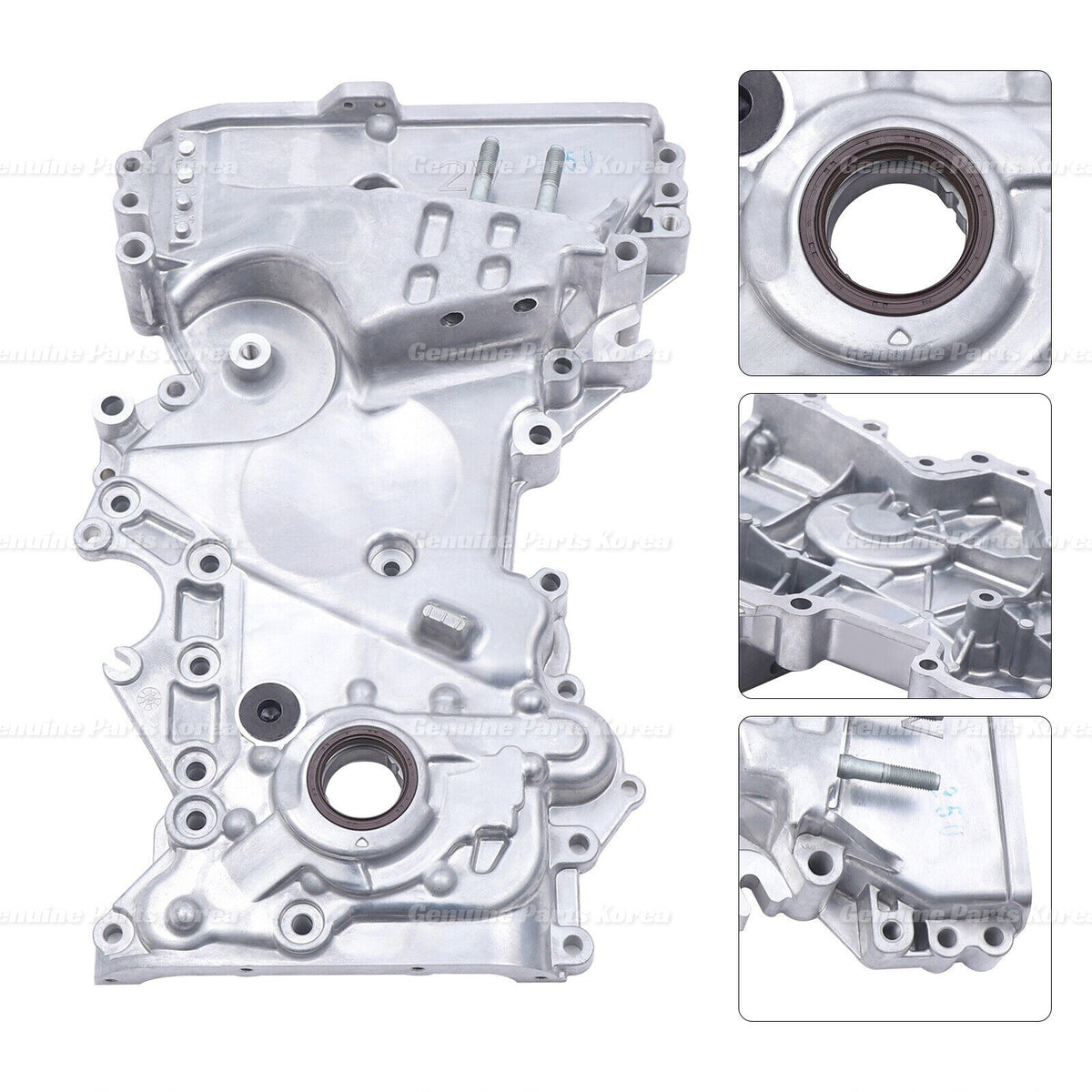 Genuine Timing Chain Cover 213502E021 for Hyundai Elantra Kia Soul 2011 - 2014