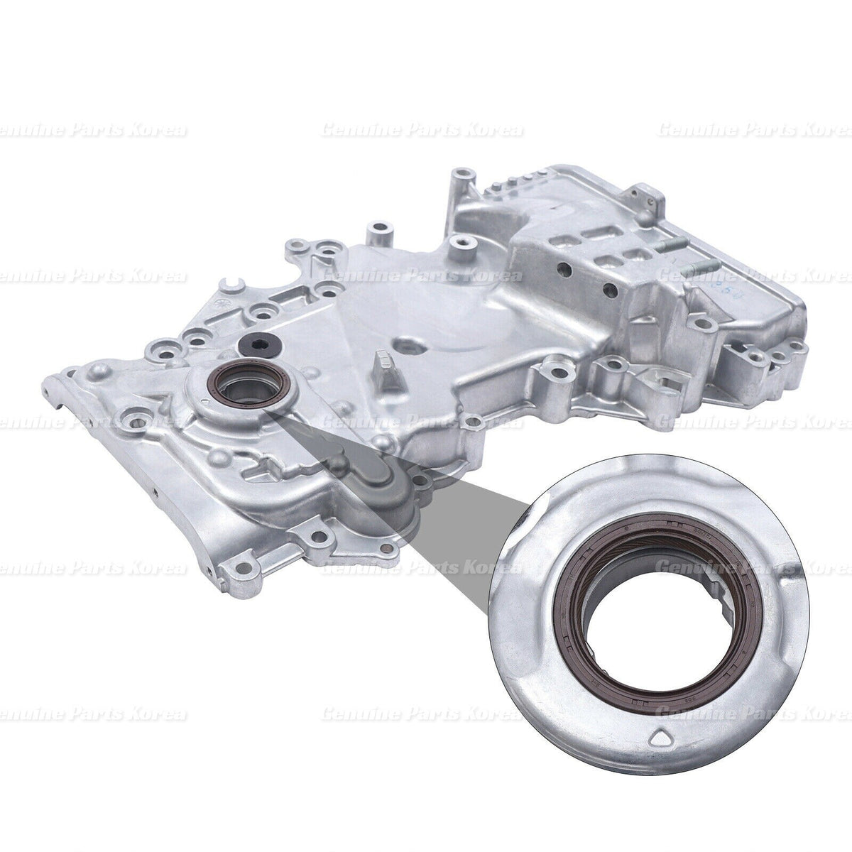 Genuine Timing Chain Cover 213502E021 for Hyundai Elantra Kia Soul 2011 - 2014