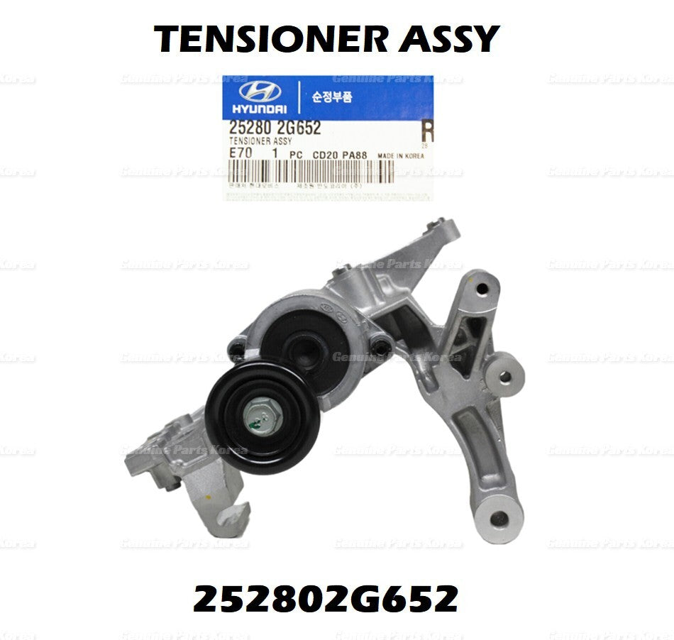 Genuine Belt Tensioner Assy 252802G652 for Hyundai Sonata Kia Optima 11-15