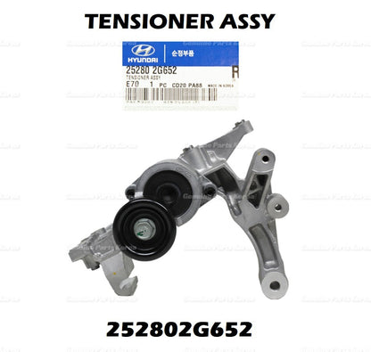 Genuine Belt Tensioner Assy 252802G652 for Hyundai Sonata Kia Optima 11-15