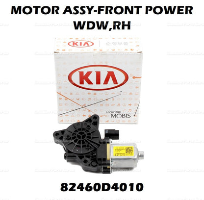 OEM Power Window Motor FRONT RH Passenger side 82460D4010 for Kia Optima 16-20