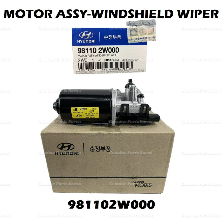 Genuine Windshield Wiper Motor Assy 981102W000 for Hyundai Santa Fe 2013-2019
