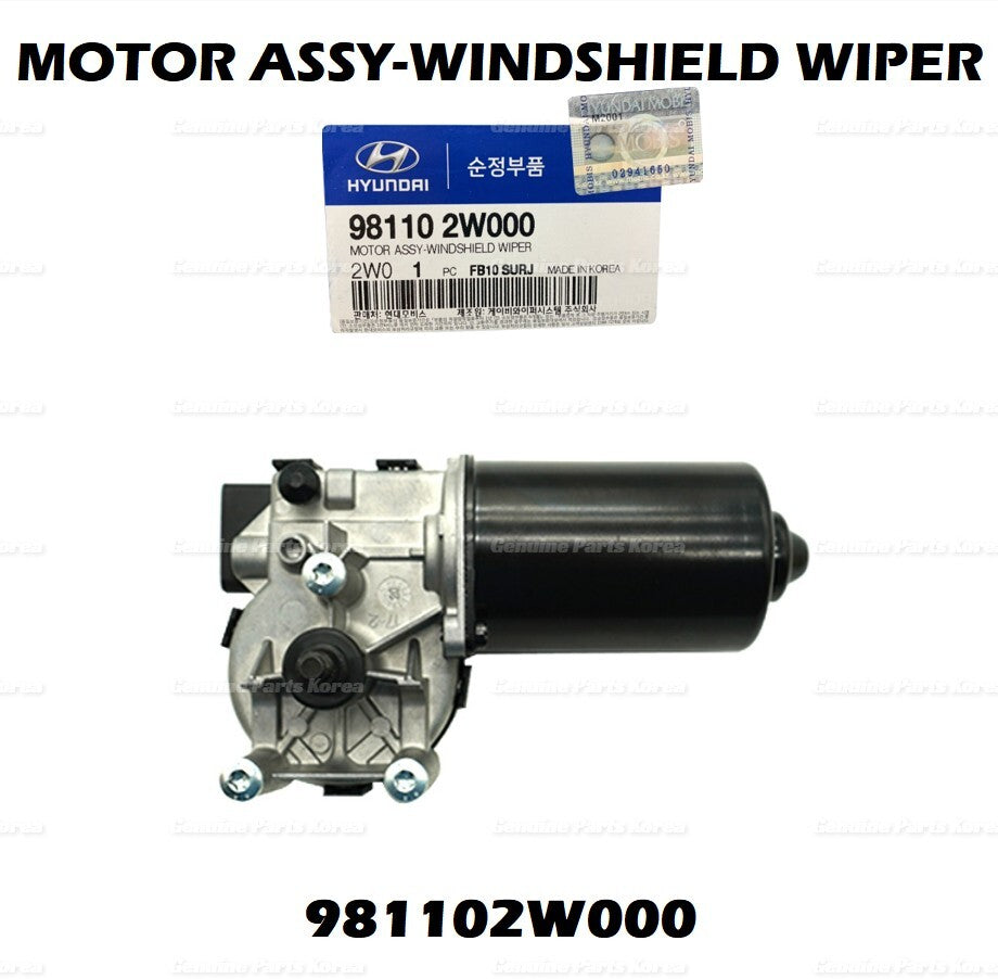 Genuine Windshield Wiper Motor Assy 981102W000 for Hyundai Santa Fe 2013-2019
