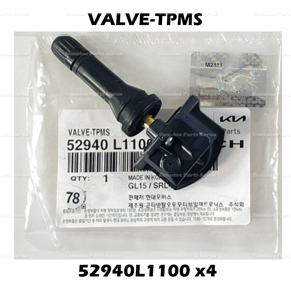Genuine Tire Pressure Sensor TPMS 52940L1100 4P 1Set  for Hyundai & Kia 20-22