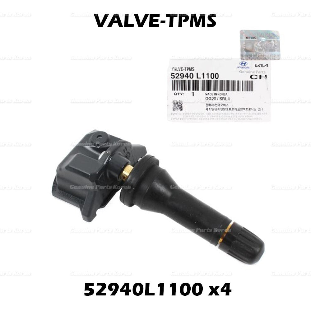 Genuine Tire Pressure Sensor TPMS 52940L1100 4P 1Set  for Hyundai & Kia 20-22